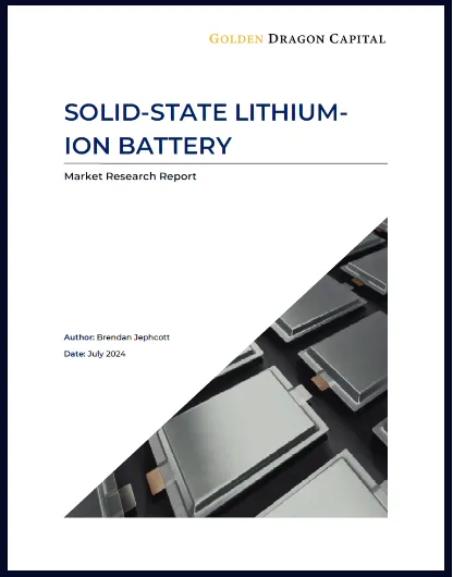 GDC Solid-State Lithium-ion Battery Market Research Report